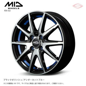 MIDzC[Y RX02 A~zC[1{ 12x3.5B 4H 100 {42 ubN|bV/A_[Jbgu[/12C` MID WHEELS