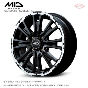 MIDzC[Y KVA GXGX {o[ KC A~zC[1{ 14x4.5J 4H 100 {45 Z~OXubN/{o[|bV/14C` MID WHEELS GARCIA SS REVOLVER KC