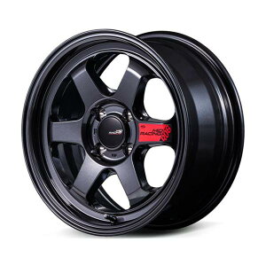 MID���[�V���O R06 �z�C�[��1�{ 15x5.0J 4H 100 +45 �N���X�^���u���b�N/15�C���` MID RACING R06