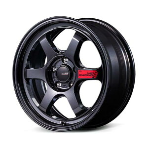 MID���[�V���O R06 �z�C�[��1�{ 17x7.5J 5H 100 +40 �N���X�^���u���b�N/17�C���` MID RACING R06
