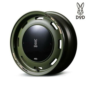 MID�z�C�[���Y x DOD �E�V�������g�o�� �z�C�[��1�{ 14x4.5J 4H 100 +45 SOG�@Semi�@Gloss�@OD�@Green/14�C���` MID WHEELS X DOD �E�V�������g�o��