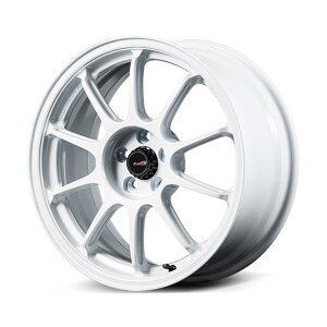MID���[�V���O R10 EVO �z�C�[��1�{ 17x7.5J 5H 114.3 +48 WHITE/17�C���` MID RACING R10 EVO