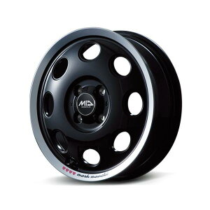 MID�z�C�[���Y �}�l�L �z�C�[��1�{ 14x4.5J 4H 100 +45 KURO/14�C���` MID WHEELS MANEKI