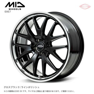 MIDzC[Y GO[7 A~zC[1{ 18x7.0J 5H 114.3 {40 OXubN/C|bV/18C` MID WHEELS EXE7