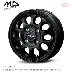 MIDzC[Y KCA NX A~zC[1{ 12x3.5B 4H 100 {45 zCg/12C` MID WHEELS GAIA-X