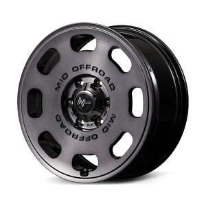 �i�C�g���p���[ D8�p���U�[ �z�C�[��1�{ 16x7.0J 5H 114.3 +40 �O���X�X���[�N�@�}�V���h�t�F�C�X�iGSM�j/16�C���` NITROPOWER D8 PULSAR