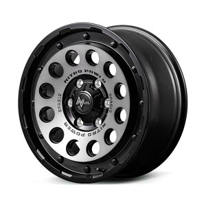 �i�C�g���p���[ H12 �V���b�g�K�� �z�C�[��1�{ 14x4.5J 4H 100 +45 �Z�~�O���X�X���[�N�^�}�V���h�t�F�C�X�iSSM�j/14�C���` NITROPOWER H12 SHOTGUN