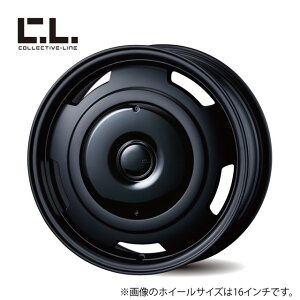 TAS コレクティブライン Bitter ホイール1本 17x7.0J 5H 110 40 ホイール:マットブラック / センターカバー:グロスブラック / 17インチ タス ティーエーエス COLLECTIVE-LINE ビター【B77040OJGB】