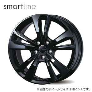 TAS スマートライン 365 ホイール1本 17x7.5J 5H 110 36 ブラック / 17インチ タス ティーエーエス smartline サンロクゴ【S77536OAB】