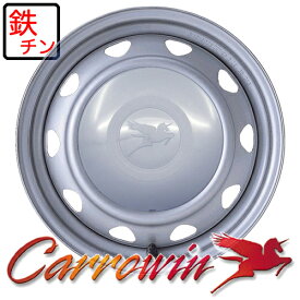 キャロウィン スチールホイール(1本) 12x4.0 +40 12Hマルチ(エブリィ) WD / Carrowin 12インチ