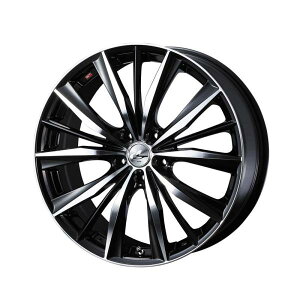 �l����� ���I�j�XVX �A���~�z�C�[��1�{ 17x7.0 5H 114.3 47 �u���b�N�~���[�J�b�g/LEONIS VX �E�F�b�Y WEDS