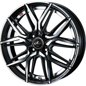�l����� ���I�j�XLM 14x4.5 4H 100 +45 �p�[���u���b�N�~���[�J�b�g / 14�C���` �z�C�[��1�{ LEONIS LM Weds �E�F�b�Y