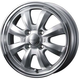 �l��� �O���t�g8S 14x4.5 4H 100 +45 �V���o�[�����|���b�V�� / 14�C���` �z�C�[��1�{ GYRAFT 8S Weds �E�F�b�Y