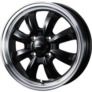 �l��� �O���t�g8S 14x4.5 4H 100 +45 �u���b�N�����|���b�V�� / 14�C���` �z�C�[��1�{ GYRAFT 8S Weds �E�F�b�Y
