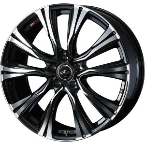 �l����� ���I�j�XVR 18x7.0 5H 114.3 +55 �p�[���u���b�N�~���[�J�b�g / 18�C���` �z�C�[��1�{ LEONIS VR Weds �E�F�b�Y