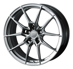 個人宅可 エフゼロ エフゼットシックス ホイール1本 18x8.5J 5H 112 +43 ダイヤモンドブラック (DBK) / 18インチ F-ZERO FZ-6