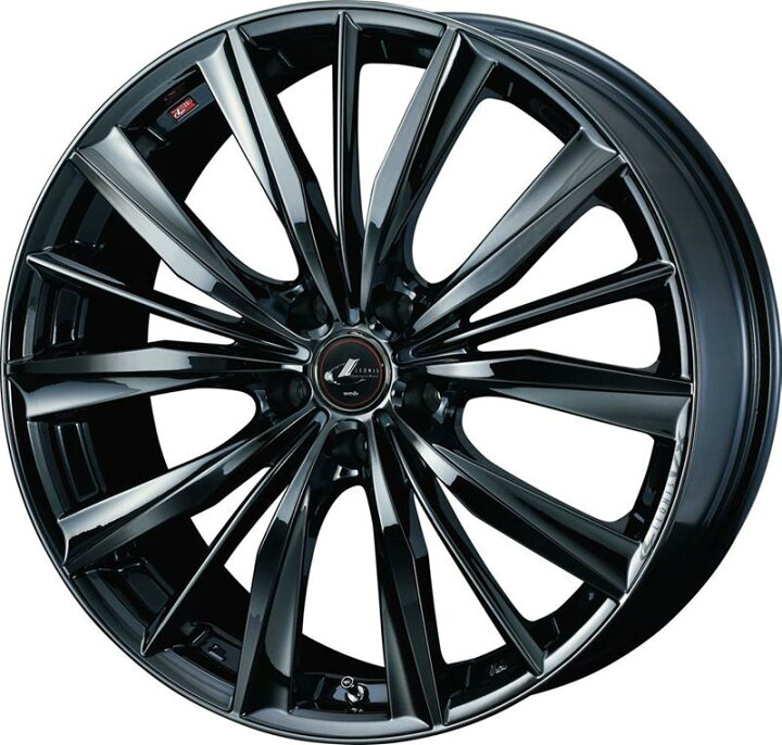 楽天市場】レオニス VX アルミホイール(1本) 19x8.0 +48 114.3 5H(BMC1 