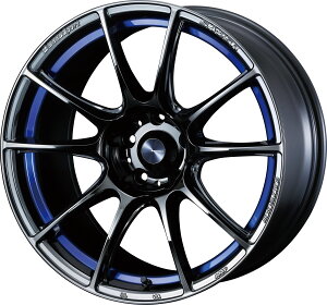 個人宅直送可 ウェッズスポーツ SA25R アルミホイール 1本 17X7.5J 5H 100 +48 ブルーライトクローム2 (BLC2) / 17インチ WEDSSPORT SA25R