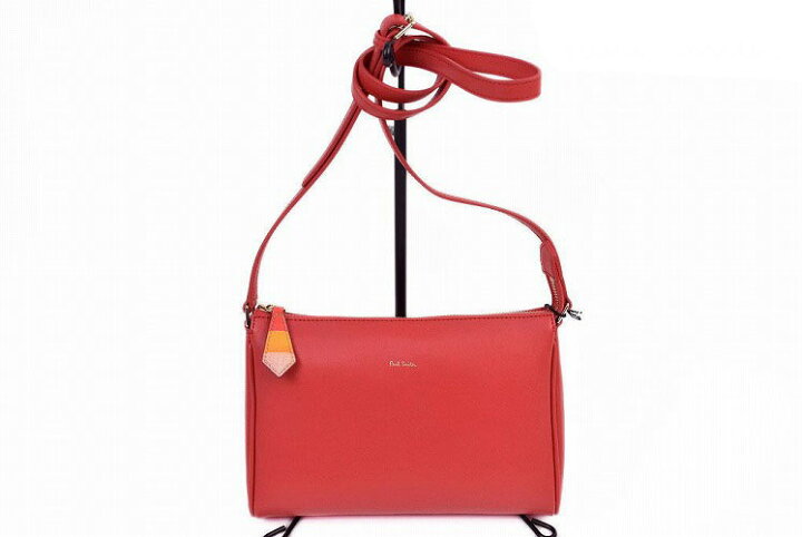 楽天市場 ポールスミス ショルダーバッグ バッグ レディース ブランド Paul Smith クラシックレザー 赤 レッド 女性 婦人 本革 Pwn930 あす楽 Selectshop Season