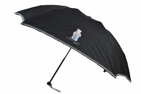 ポロ ラルフローレン 雨傘 折りたたみ 傘 レディース ブランド POLO Ralph Lauren ポロベア 黒 ブラック 55cm 女性 婦人 【あす楽】