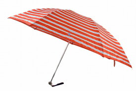 ポロ ラルフローレン 雨傘 折りたたみ 傘 レディース ブランド POLO Ralph Lauren ミックスボーダー デザイン 赤 レッド 55cm 女性 婦人 【あす楽】