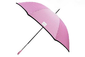 ジル スチュアート 雨傘 長傘 傘 レディース ブランド JILLSTUART シルバーストライプデザイン ピンクパープル 系 60cm 女性 婦人 【あす楽】