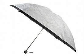 ランバン コレクション 雨傘 折りたたみ 傘 レディース ブランド LANVIN COLLECTION レース調 ローズ フラワー ジャガード シルバー 55cm 女性 婦人 【あす楽】