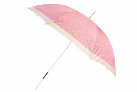 ケイト スペード ニューヨーク 傘 長傘 レディース ブランド kate spade new york 雨傘 ドット プリント ピンク 60cm 女性 婦人 【あす楽】