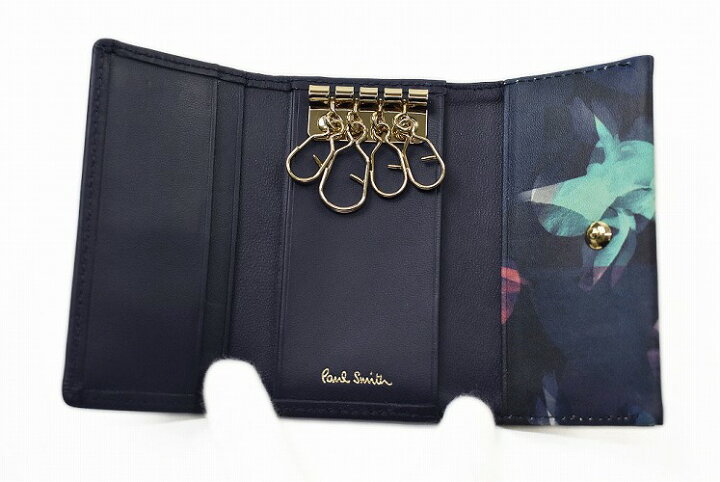 楽天市場】ポールスミス キーケース 4連 レディース ブランド Paul Smith アイリストリム2 専用箱付 濃紺 ネイビー 女性 婦人 本革 PWD771ホワイトデー 【あす楽】 : Selectshop season