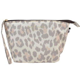 ケイト スペード ニューヨーク ポーチ 化粧ポーチ レディース ブランド kate spade NEW YORK レオパード プリント ベージュ ライト グレージュ 小物入れ 女性 婦人 20代 30代 40代 50代 かわいい おしゃれ プレゼント ギフト