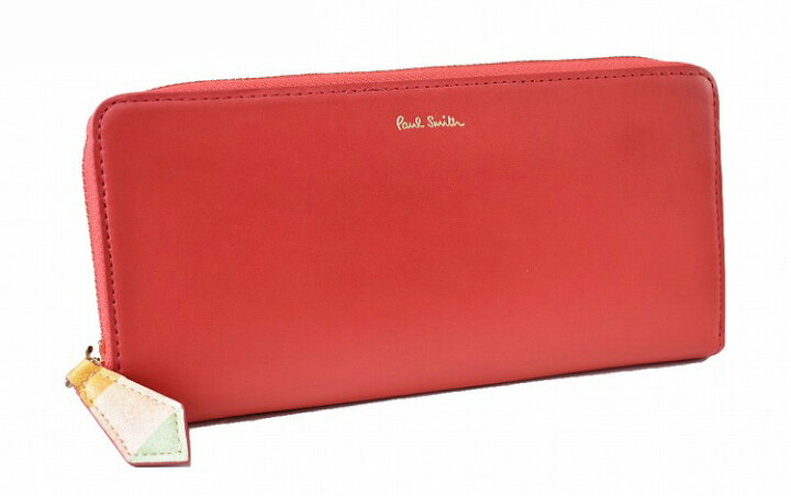 楽天市場 ポールスミス 長財布 財布 レディース ブランド Paul Smith クラシックレザー 内側 ストライプ ラウンドファスナー 専用箱付 赤 レッド 女性 婦人 本革 Pwd5 訳あり 母の日 あす楽 Selectshop Season