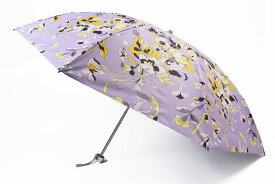 ケイトスペード ニューヨーク 日傘 折りたたみ 傘 レディース ブランド KateSpade NEWYORK フラワー デザイン プリント ライトパープル 55cm 女性 婦人 UV 晴雨兼用 遮光 遮熱 【あす楽】