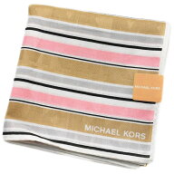 マイケルコース ハンカチ 1枚 レディース 日本製 綿 高級 ブランド ハイブランド MICHAEL KORS ベージュ …