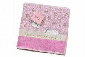 ケイトスペード ニューヨーク タオルハンカチ 1枚 レディース ブランド kate spade new york ピンク ドット ネコ 猫 女性 婦人 ハンドタオル ケート プレゼント ギフト お礼の品 20代 30代 40代 50代 60代 かわいい 大人 可愛い タオル ハンカチ ハンカチタオル 【あす楽】