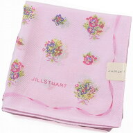 ジルスチュアート 大判 ハンカチ シルク 混 レディース 綿 高級 ブランド ハイブランド JILLSTUART ピン…