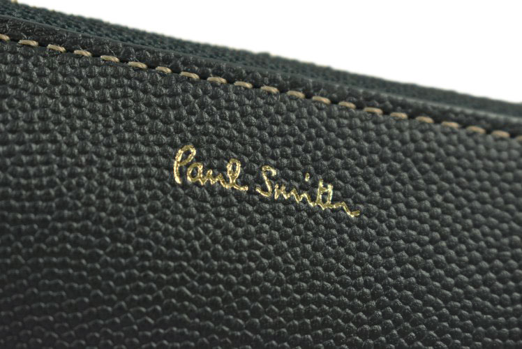 ポールスミス Paul Smith メンズ二つ折り財布ミニ財布L字ファスナー新品