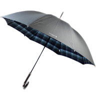 マッキントッシュ ロンドン 傘 雨傘 長傘 メンズ ブランド MACKINTOSH LONDON 内側チェック ロゴプリント…