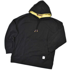 ポールスミス パーカー 長袖 ルームウェア メンズ ブランド Paul Smith ラウンジウエア LOUNGEWEAR 無地 部屋着 フーディ プルオーバー トップス M L LL 黒 ブラック 男性 紳士