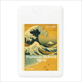 SEEKLABOフットウエアリフレッシュスプレー18ml (靴消臭 除菌 スプレー)