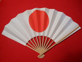 送料無料　スポーツ応援用日の丸扇子