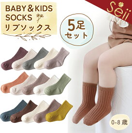 靴下 ベビー 新生児 ベビーソックス 5枚セット ソックス キッズ 子供用靴下 5足組 赤ちゃん あかちゃん 靴下 男の子 女の子 ベビー用品 コットン 綿 幼児 柔らかい 伸縮性 かわいい 福袋 ギフト