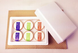 【鹿角市花輪】【送料無料】【限定】和練かづのジェラート　6個入りセット【冷凍】【ギフト対応】