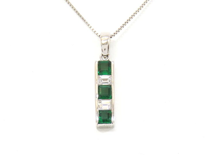 楽天市場】Pt900 Pt850 エメラルド0.69ct ダイヤモンド0.36ct 