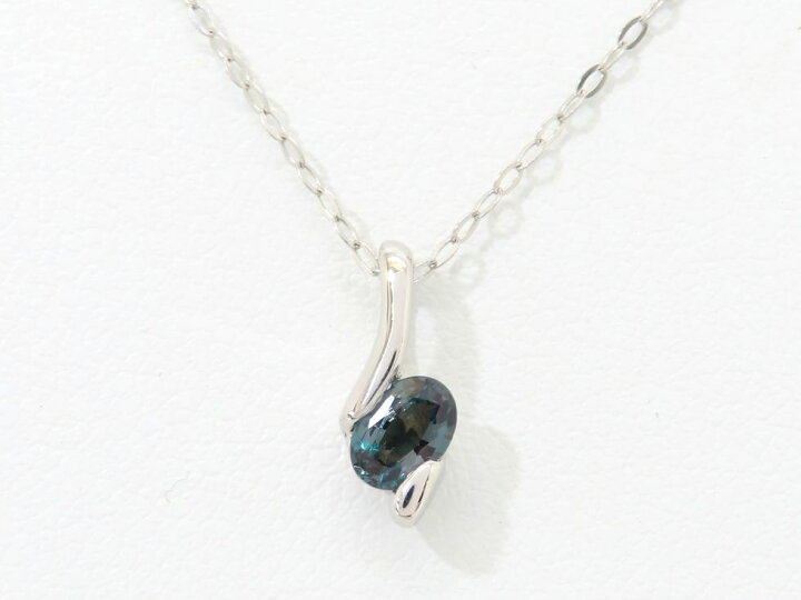 楽天市場】Pt900/950 アレキサンドライト0.275ct ネックレス【池袋店 