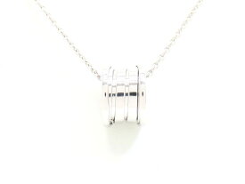 ブルガリ K18WG B-zero1 ビーゼロワン ネックレス (旧型)【池袋店】【中古】