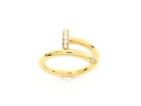 カルティエ B4216952 K18YG ダイヤモンド ジュストアンクル リング #52 【池袋店】【中古】