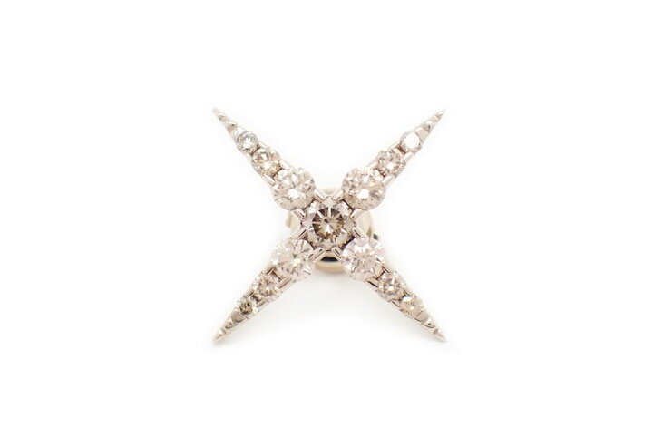 楽天市場】カシケイ K18BG 13Pブラウンダイヤモンド 1.00ct ネイキッド 