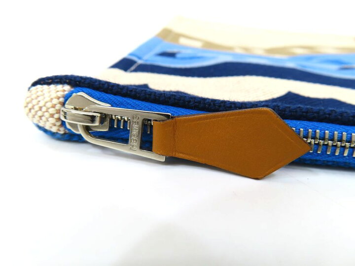 楽天市場】エルメス H103455M トワルアッシュ×SV金具 シェル×ニュイ  