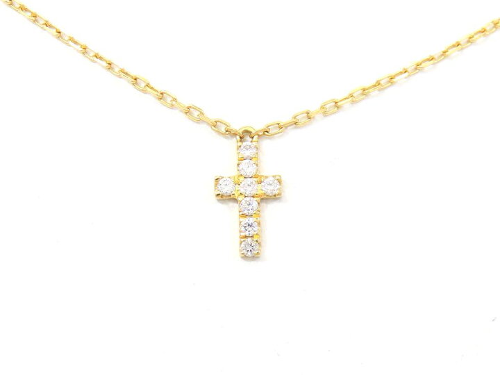 楽天市場】アーカー VC0155010100 K18YG ダイヤモンド0.05ct クロス 
