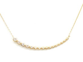 【新着】4℃ K18YG ダイヤモンド(ct刻無) ネックレス【池袋店】【中古】